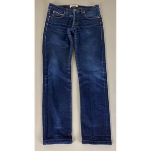 Naked Famous Super Skinny Guy Jeans Men's 32x30 Blue Indigo Stretch Selvedge